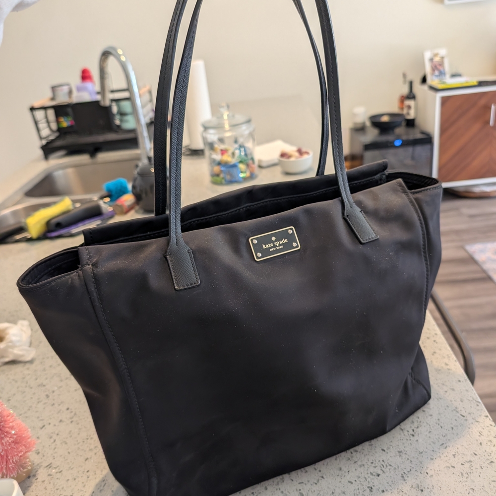 Kate Spade Black Tote Bag